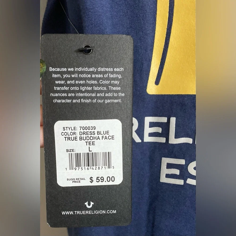 True Religion two-sided t-shirt